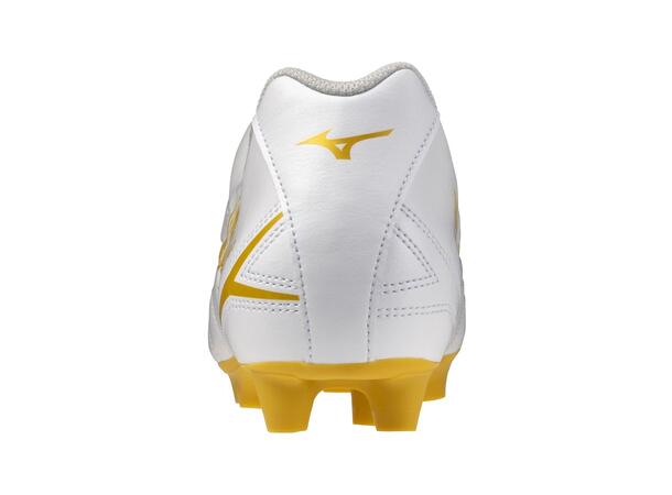 Monarcida Neo III Select Hvit/Gull 9,5 Fotballsko til naturgress 