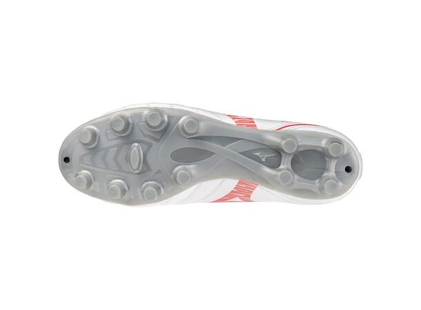 Monarcida Neo III Select Hvit/Rød 6 Fotballsko til naturgress 