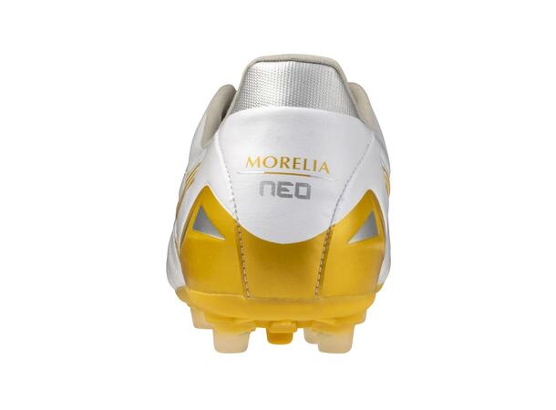 Morelia Neo IV Pro AG Hvit/Gull 6 Fotballsko til kunstgress og gress 