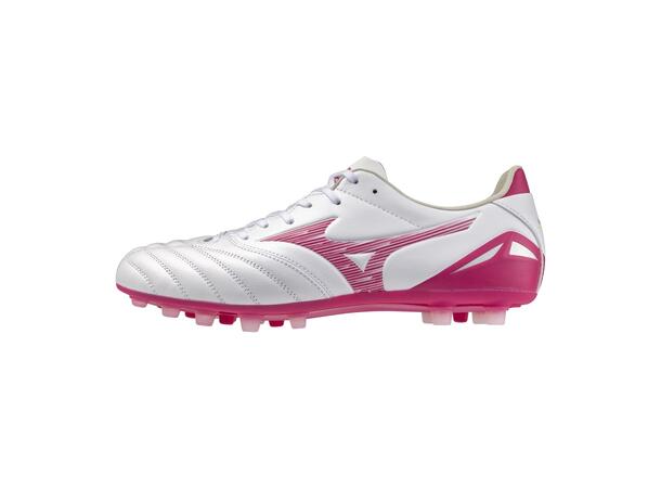Morelia Neo IV Pro AG Hvit/Rosa 6 Fotballsko til kunstgress og gress 
