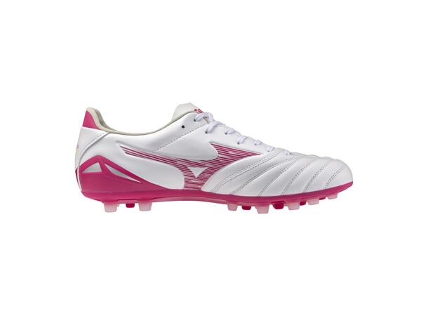 Morelia Neo IV Pro AG Hvit/Rosa 6 Fotballsko til kunstgress og gress 