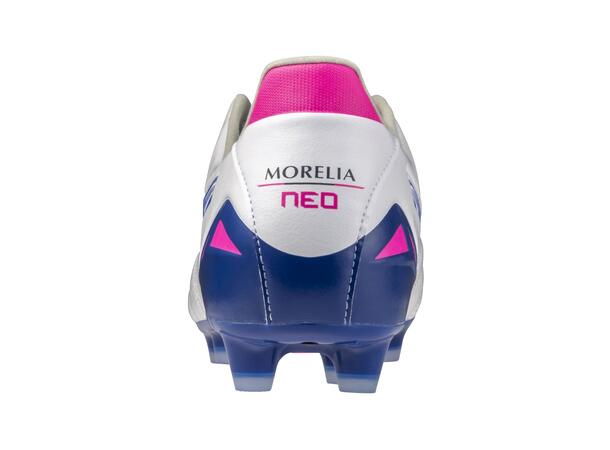 Morelia Neo IV Pro Hvit/Rosa 9 Premium fotballsko 