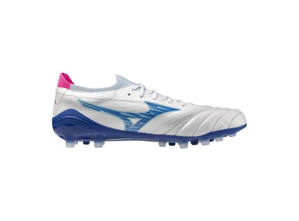 Morelia Neo IV ß Elite AG Hvit/Rosa 9,5 Fotballsko til kunstgress og gress 