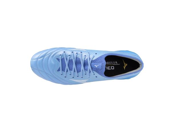 Morelia Neo IV ß Elite Blå/Hvit 8,5 Toppmodell til naturgress 