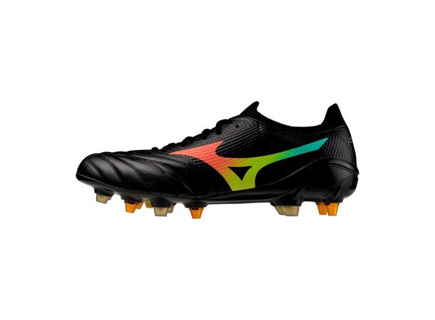Morelia Neo V ß Elite MIX Sort/Ora 9 Fotballsko til naturgress 