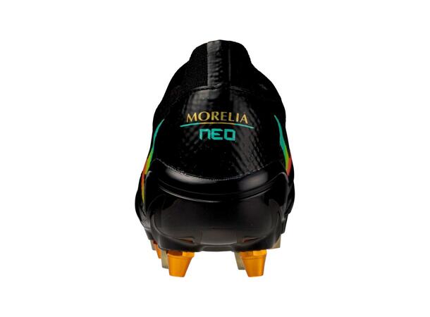 Morelia Neo V ß Elite MIX Sort/Ora 9 Fotballsko til naturgress 