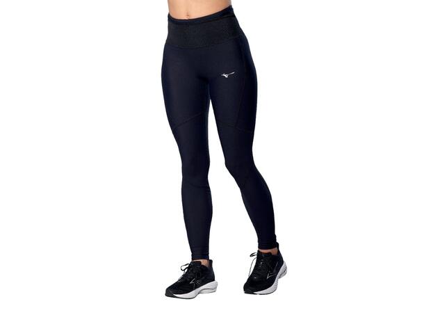 Multi Pocket Long Tight W Sort XS Løpetights med 360° oppbevaring 