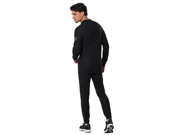 Premium Merino Wool Half Zip Sort XS Half Zip til herre 