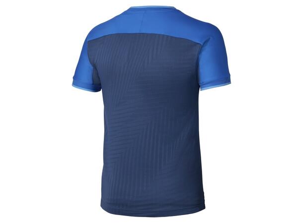 Stargazer Shadow Graphic Tee blå L T-skjorte - tennis, padel og multisport 