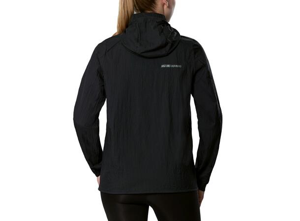 Tech Light Hooded Jacket W Sort M Premium løpejakke, dame 