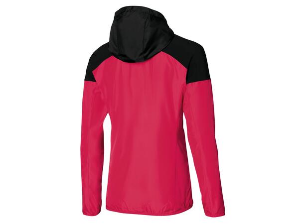 Training Hooded Jacket W Rød/Sort M Treningsjakke til dame