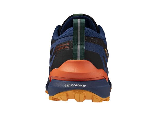 Wave Daichi 8 Mørk Blå/Oransje 8,5 Terrengsko med Vibram yttersåle 