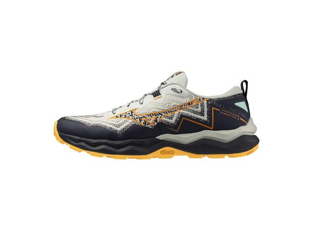 Wave Daichi 9 Grå/Oransje 6,5 Terrengsko med Vibram yttersåle 
