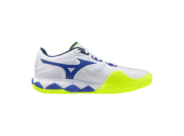 Wave Enforce Tour 2 CC Hvit/Blå 10,5 Sko til tennis og padel 