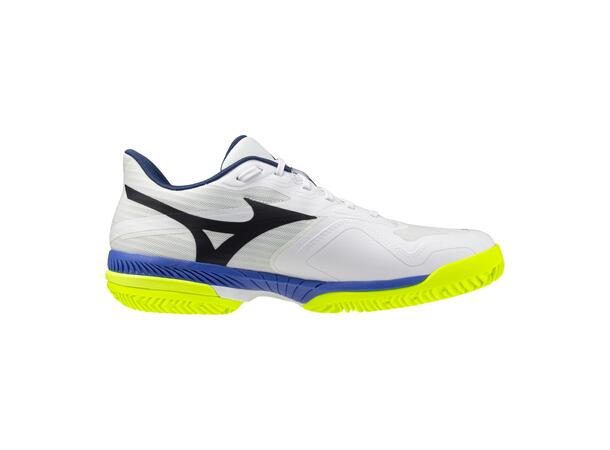 Wave Exceed Court CC Hvit/Blå 6,5 Sko til tennis og padel, unisex 