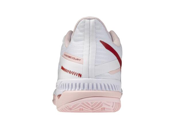 Wave Exceed Court CC W Hvit/Rosa 4 Sko til tennis og padel, dame 