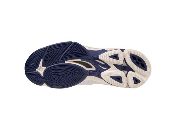 Wave Lightning Z7 Hvit/Blå 6 Lett og stabil innendørssko 