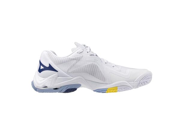 Wave Lightning Z8 Hvit/Blå 7,5 Lett og stabil innendørssko 