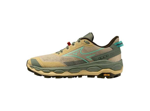 Wave Mujin 11 W Beige/Grønn 6 Terrengsko med Vibram yttersåle 