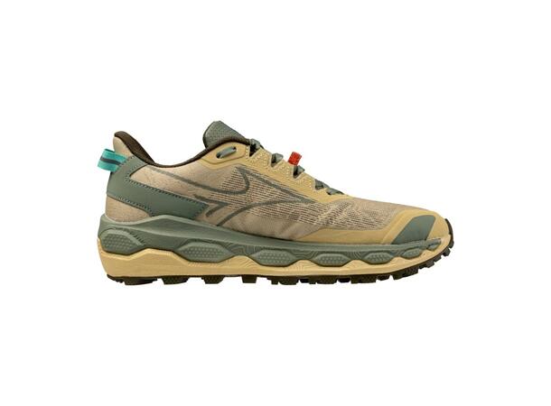 Wave Mujin 11 W Beige/Grønn 6 Terrengsko med Vibram yttersåle 