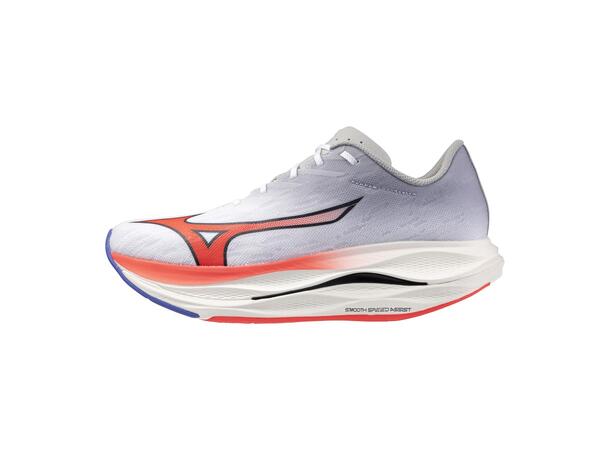 Wave Rebellion Flash 3 Hvit/Rosa 8 Rask løpesko til herre 