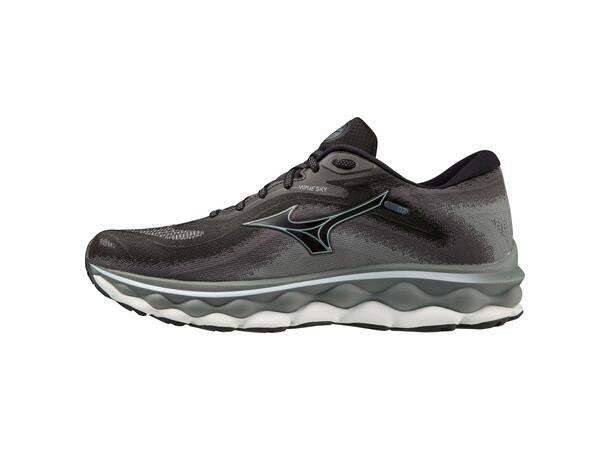Wave Sky 7 Sort Gra 8 Maks demping til herre Mizuno Norge