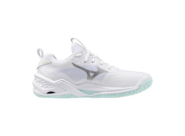 Wave Stealth Neo 2 W Hvit/Lys blå 5,5 Toppmodell for håndballspillere 