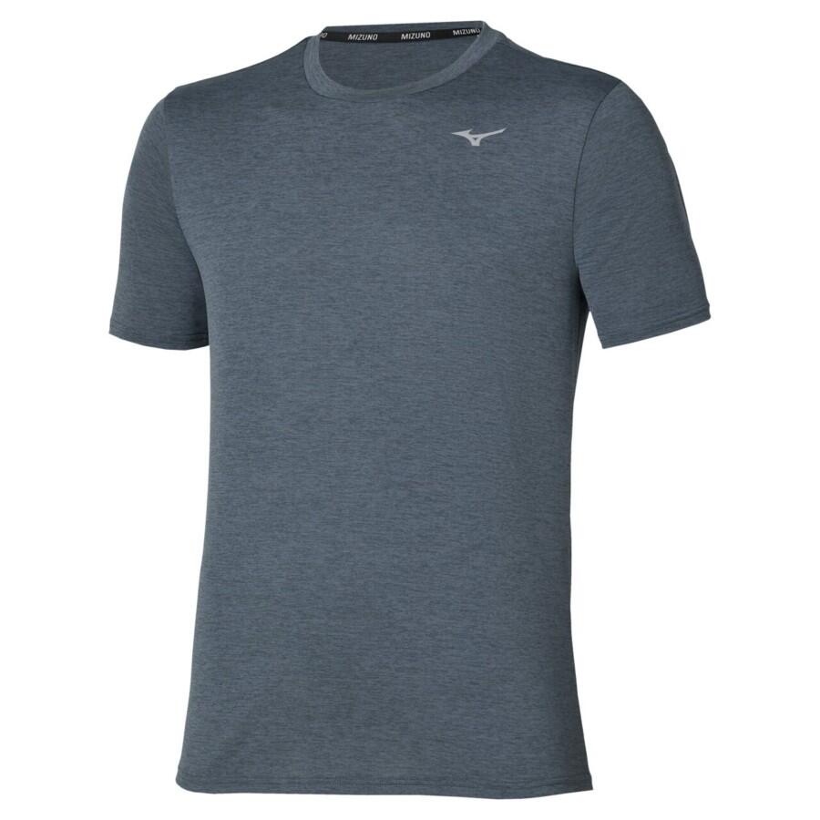 Core Impulse Short Sleeve Mørk grå S Myk, teknisk t-skjorte til trening