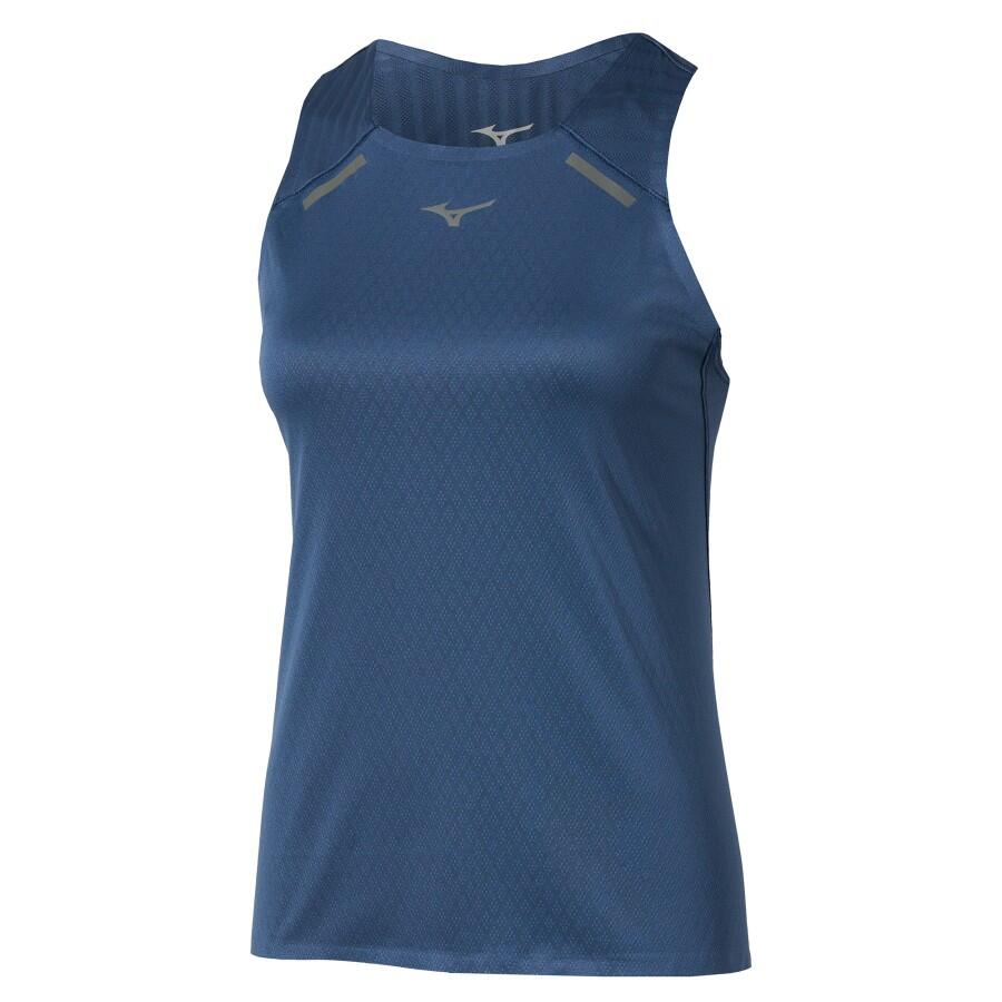 Tech Light Singlet W Mørk blå XS Singlet til løp, dame