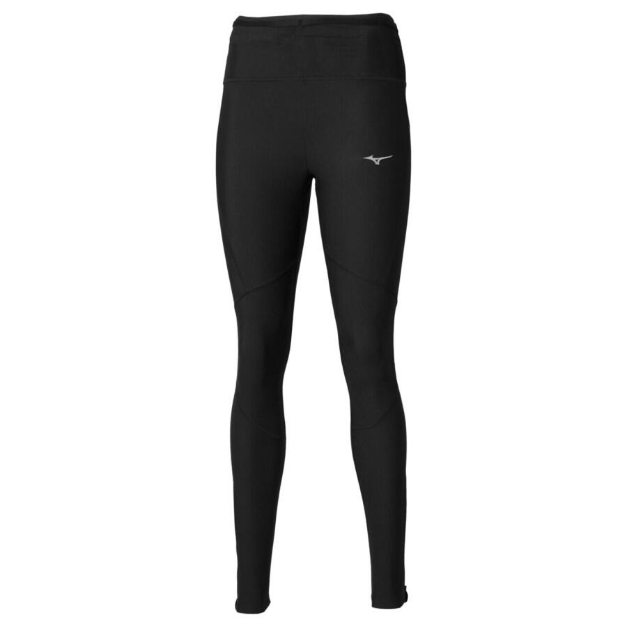 Multi Pocket Long Tight W Sort XS Løpetights med 360° oppbevaring