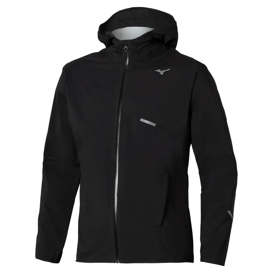 Trail Waterproof 20K Hood Jacket Sort S Vanntett og pustende løpejakke