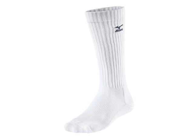 Volley Socks Long  Hvit L Lange volleyballstrømper 