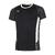 Premium High-Kyu Tee Sort/Hvit XXL Volleyballdrakt, herre 