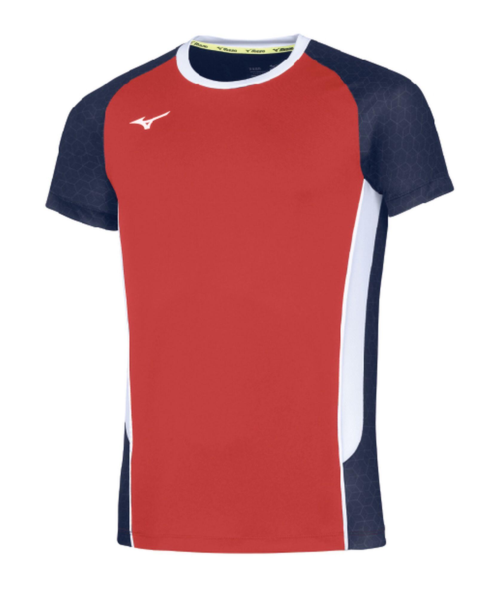 Premium High-Kyu Tee Rød/Hvit S Volleyballdrakt, herre
