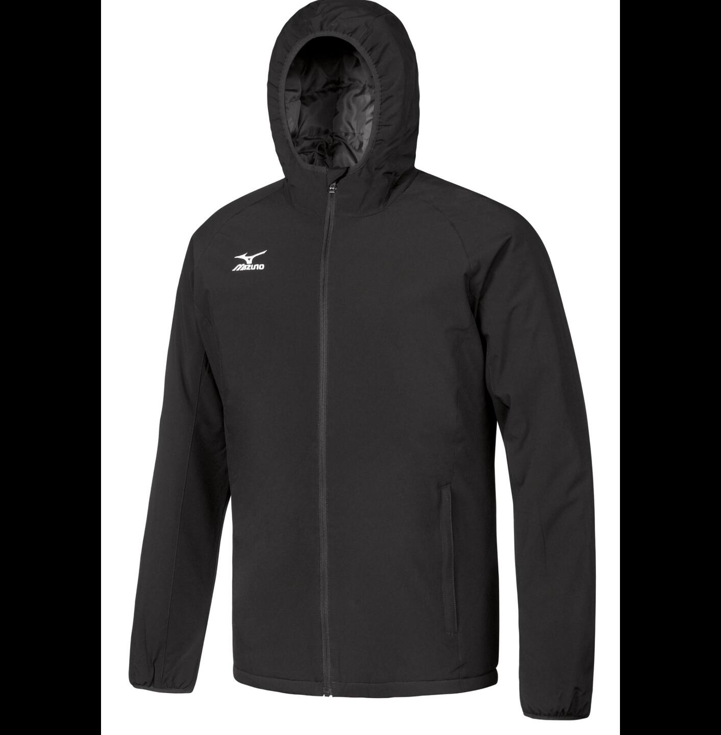 Padded Jacket Sort S Vindtett og varm ytterjakke