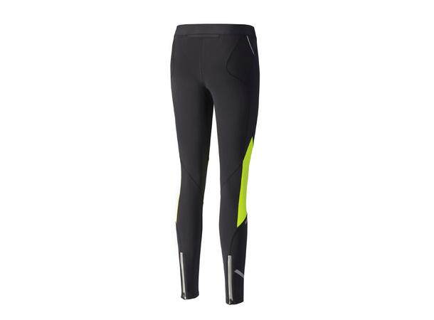 Static BT WP Tight W Sort/Gul XS Vinterløpetights til dame