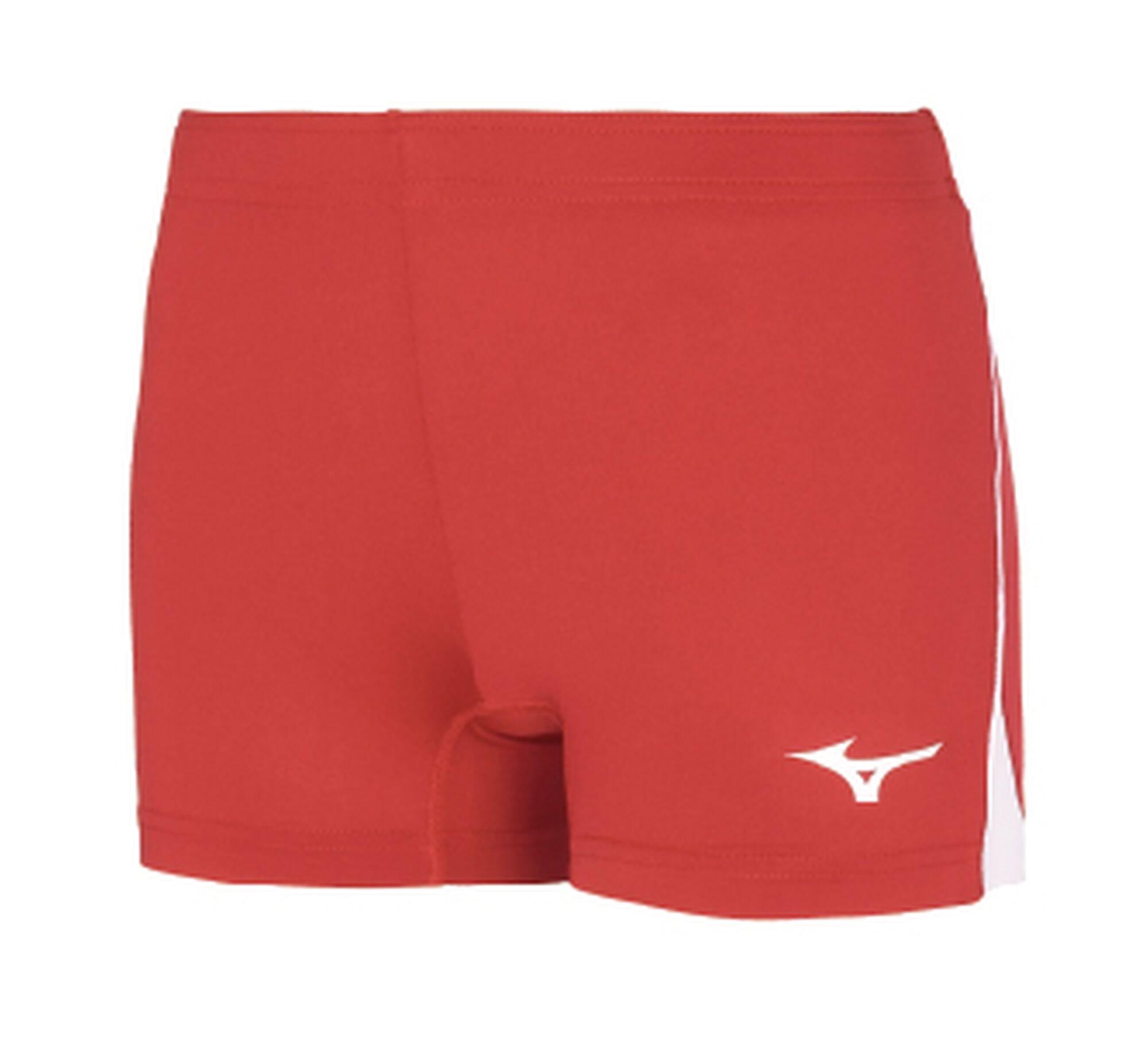 High-Kyu Tight W Rød/Hvit M Volleyballshorts, dame