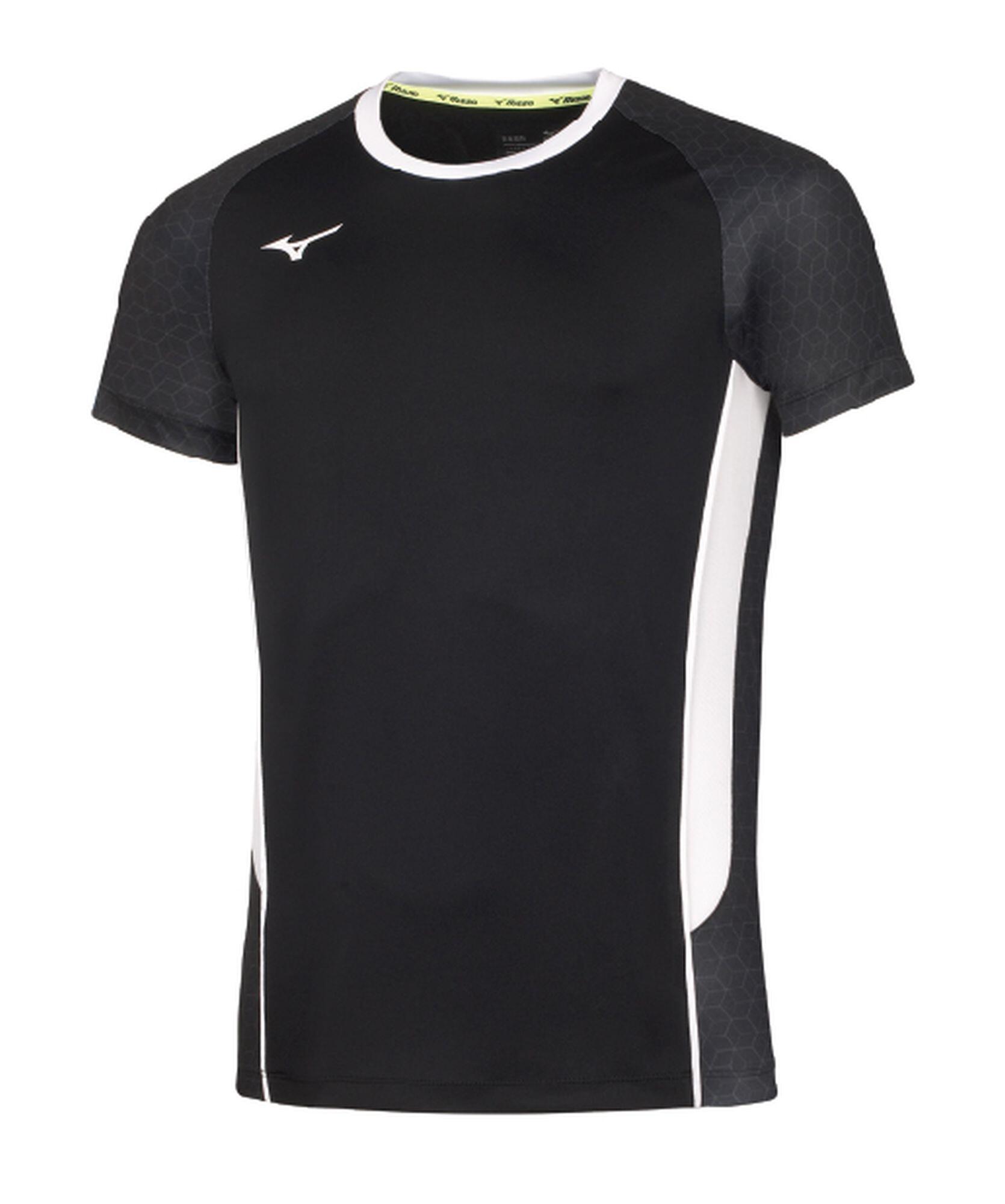 Premium High-Kyu Tee Sort/Hvit S Volleyballdrakt, herre