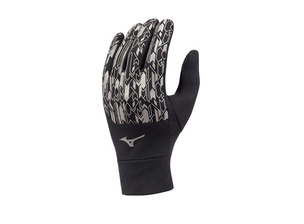 Windproof Glove Sort M For løping på kalde dager