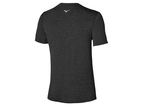 Impulse Core Tee Sort L Teknisk t-skjorte, herremodell