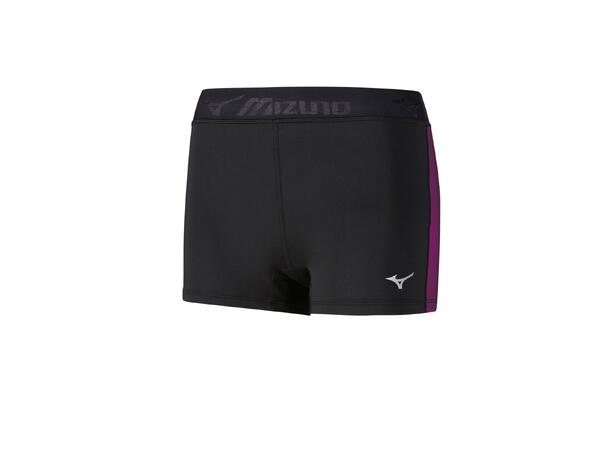 Impulse Core Short Tight Sort/Lilla XS 