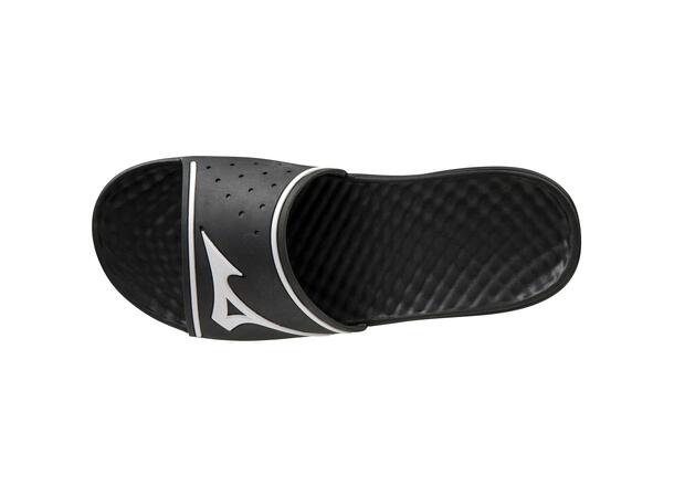Relax Slide 2 Sort/Hvit 3XL Sømløs slippers for komfort