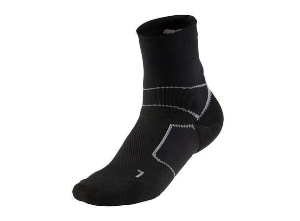 ER Trail Sock Sort/Grå S Løpestrømper for terreng