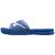 Relax Slide 2 Blå/Hvit 3XL Sømløs slippers for maks komfort 