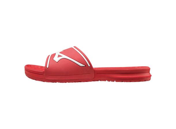 Relax Slide 2 Rød/Hvit XL Sømløs slippers for maks komfort