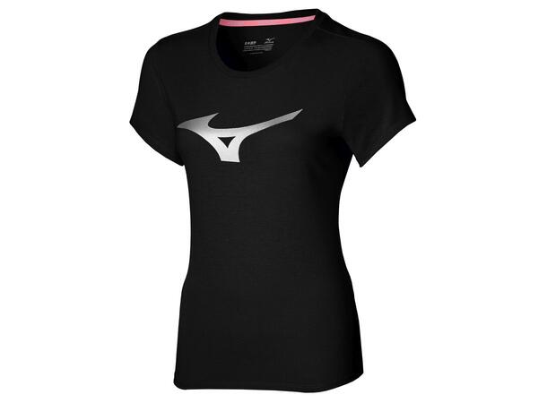 Athletic RB Tee W Sort S T-skjorte i bomullsblanding 