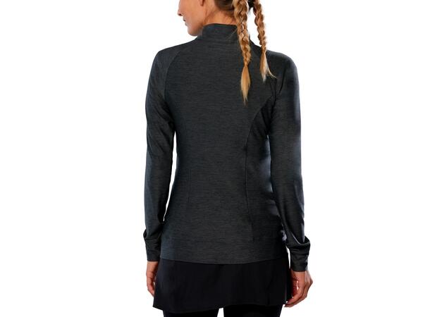 Training Jacket W Sort/Grå XS Komfortabel treningsjakke