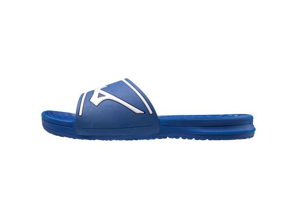 Relax Slide 2 Blå/Hvit M Sømløs slippers for maks komfort